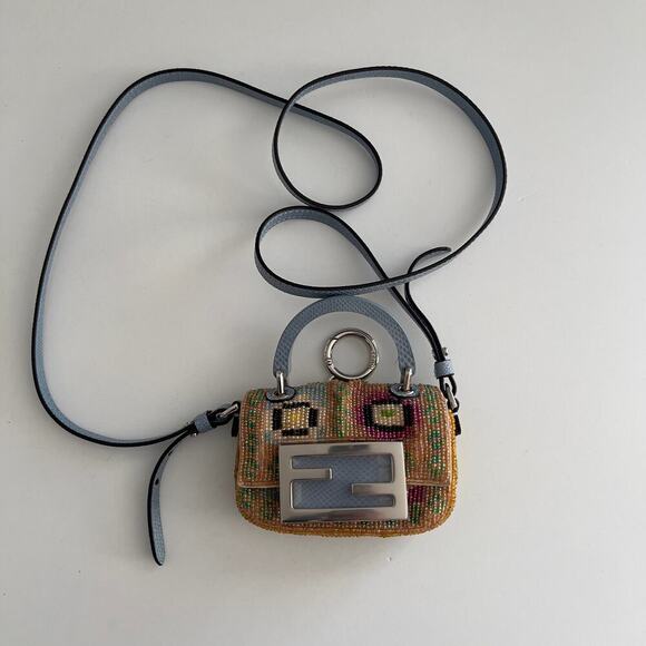 Fendi mini handle beaded bag - Picture 6 of 6